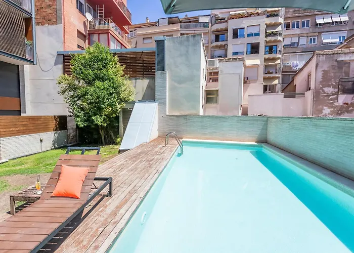 My Space Barcelona Pool Garden Apartments